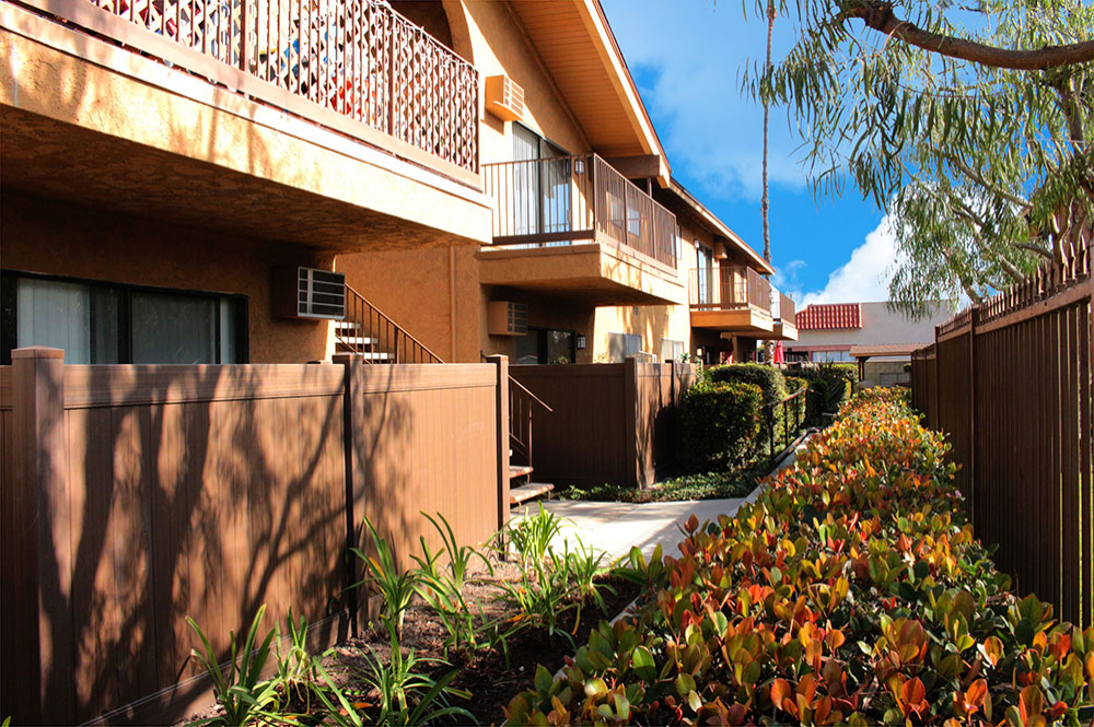 This image is the visual representation of Outside 4 in Casa Tiempo Apartments.