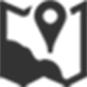 This icon is associated with directions page link of Casa Tiempo Apartments site.